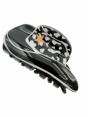 Cowboy Hat Hair Clip Black New